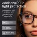 CCVOO Blue Light Blocking, Unisex, Filter UV Ray/Glare Reading Glasses (*C1 Mix)