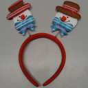 Christmas Headband Boppers – Snowman