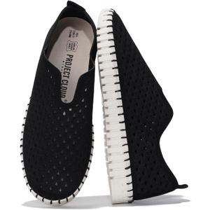 Project Cloud Womens Shoes  Lightweight Summer Loafers for Women with Memory Foam Insole  Stylish & Comfortable Womens Loafers - Perfect Spring Shoes for Women 2026 (Lily) (Black)