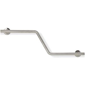 Seachrome Bathroom Grab Bar, 38 inch Stainless Steel, Right Handed Zuma Bar, 1 1/4 inch Diameter, Handicap Grab Bar, Safety Rail, Satin Stainless (Model: GWR-3638-QCR-SS)