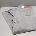 Levi's Men's 514 Straight Fit Cut Jeans (42W x 32L, Light Gray Worn in)