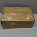 6 Pack Pismo Doorknobs for Bath & Bedroom, Gold Interior Door Knobs with Camelot Trim, Satin Brass Door Knob with Lock