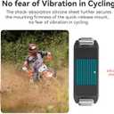 Magnetic Quick Release Mount Adapter Compatible with DJI Action 5 Pro/Action 4