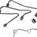 Solarhome New Injector Fuel Pipe Set 16231-53712 16231-53722 16231-53732 Compatible with Kubota D1105 Engine