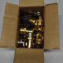 5 Set Garden Hose Repair Connector Kit with Clamps, Fit for 3/4" or 5/8" Garden Hose Fitting, Male and Female Hose Adapter, Water Hose Repair Kit