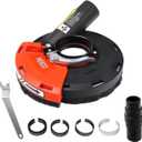 HERZO Dust Shroud for Angle Grinder 4/4.5/5 inch Universal Surface Grinding Shroud (125MM)