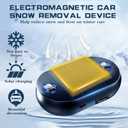 2PC Anti-Freeze Electromagnetic Car Snow Removal Device,Upgrade Car Interference Antifreeze Instrument, Removal Device for Winter Commute Ice Frost Removal on Cars Electromagnetic Snow Removal (B)