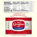 Nestl Carnation Evaporated Milk Canned, Vitamin D Added, 4Pk 12 fl oz