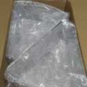 Leeden Lazy Susan Organizer for 28" Diameter Corner Lazy Susan, Plastic Kitchen Cabinet Storage Bins with Handle, 8 Packs, 1/8 Wedge - Food Safe, BPA Free