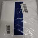 Lightweight 3 Piece Bed Sheet Set Twin Size - Cooling Sheets for Hot Sleepers - Soft Breathable Bedding Set w/ 8-16 Inch Deep Pockets - 1 Flat & 1 Fitted and 1 Pillowcase - Wrinkle Resistant - White