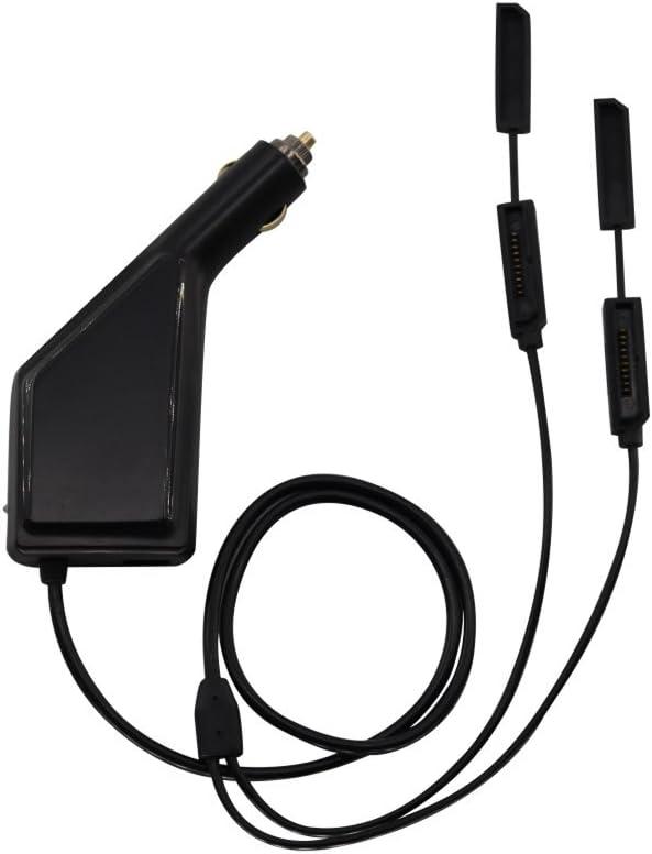 3 in 1 Car Charger Adaptor with USB Port for DJI Mavic Air Dual 2 Battery and Remote Controller