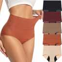 Period Underwear for Women 3 Layers Breathable Menstrual Period Panties (Black, L)