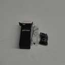 IGnaef Natural Crystal Stone Lenses Reading Glasses with Clear Real Glass Lenses Blue Light Blocking & UV Protection IF2222 (Black & Sliver)