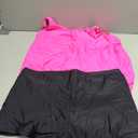 Yonique Plus Size Tankini Swimsuits for Women Blouson Tankini Tops with Swim Shorts Two Piece Bathing Suits (Hot Pink, 20Plus)
