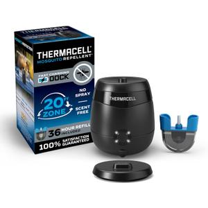 Thermacell E-Series Rechargeable Mosquito Repeller with 20 Mosquito Protection Zone; Bug Spray Alternative; Scent Free