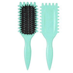 Packthe Of 2 Curl Defining Brush, Curly Hair Brush Styling for Detangling, Shaping and Defining Curls Gifts for Women Men Less Pulling