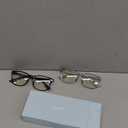livho High Tech Blue Light Glasses - Advanced 99% Blue Light Blocking Computer Glasses - Anti Eyestrain & UV Glare Protection (*B10 Light Black+clear Grey)