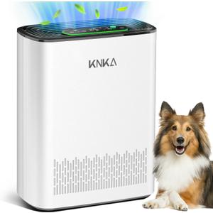 Air Purifiers for Home Large Room Bedroom Up to 2325 Ft, Washable Filters, Air Quality Monitor, Turbo Mode, Auto & Sleep Modes, HEPA Air Cleaner for Smoke, Dust, Pet Hair, Pollen (APH3000)