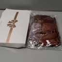 AIMUDI Brown Bows 3.5" Satin Ribbon Bows for Crafts Premade Bows with Twist Ties for Christmas Cake Pop Candy Apple Small Bows for Gift Wrapping Wedding Decor, 50 PCs