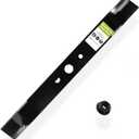 20-Inch Replacement Lawn Mower Blade Compatible with Ryobi 40V Brushless Mowers RY40180, RY40190, RY401110, RY401120, RY40LM30, RY40LM03, High-Hardness Steel Mulching Blade, Replaces AC04020