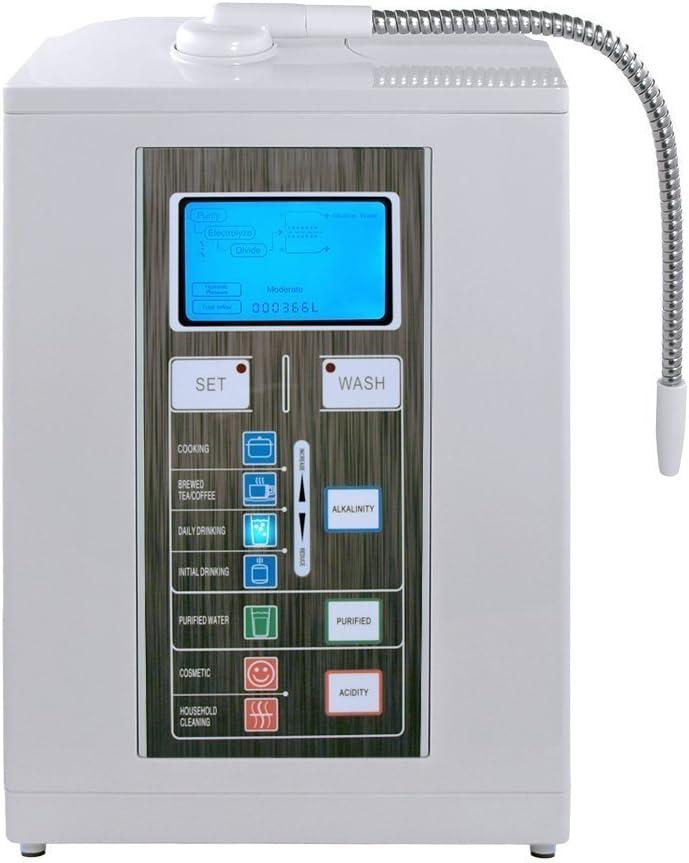 Aqua Ionizer Deluxe 7.0 | Water Ionizer | Alkaline Water Filtration System | Produces pH 4.5-11.0 | Up to -800mV ORP | 4000 Liters Per Filter | 7 Water Settings