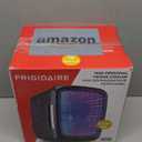 Frigidaire Gaming Light Up Mini Beverage Refrigerator, 6 can, 4 liters, Cooler with large see through door and LED lights Perfect for Gaming Experience, Home, Office, or Cars.12V Charger (Stealth)