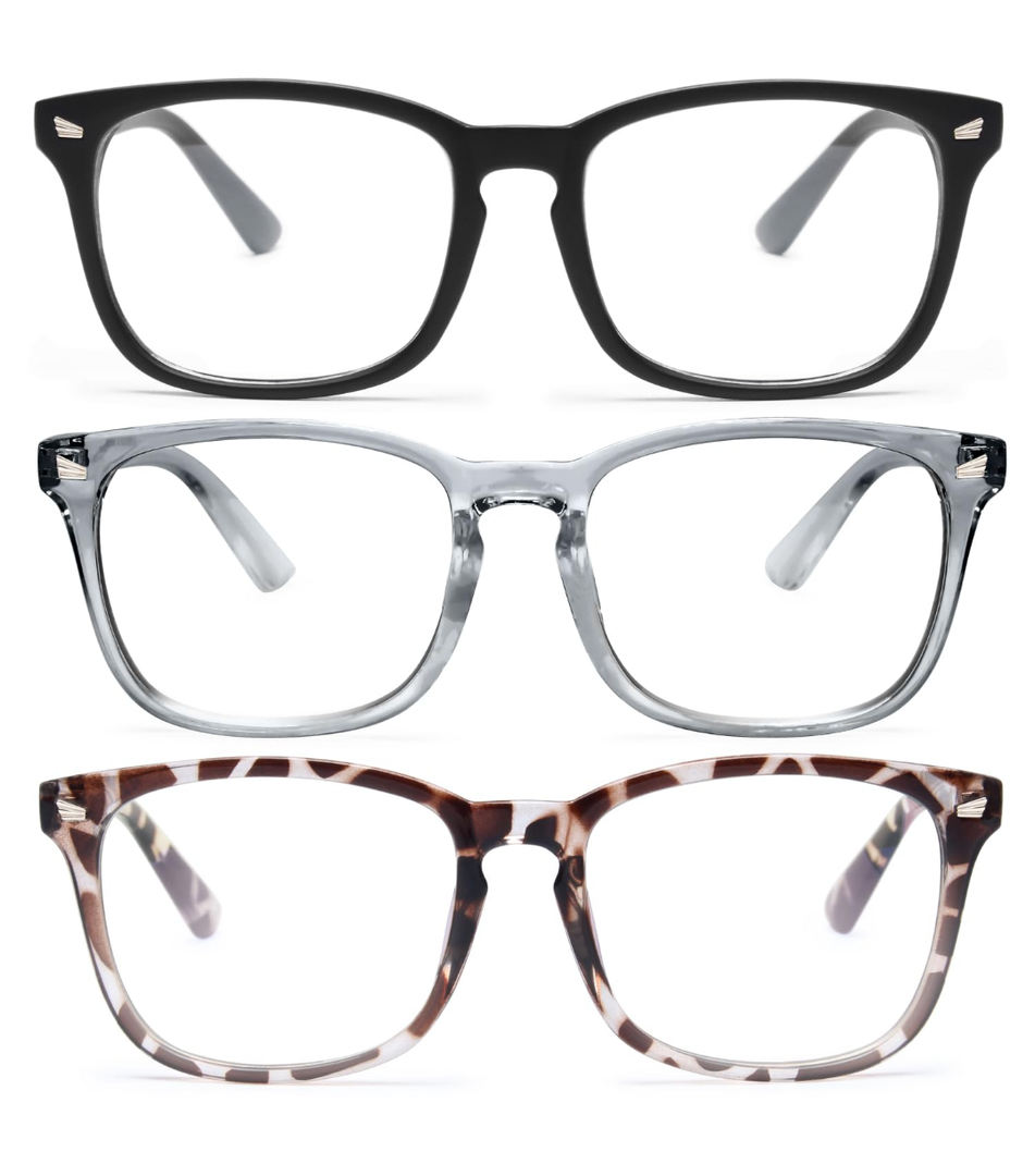High Tech Blue Light Glasses - Advanced up to 99% Blue Light Blocking Computer Glasses - Anti Eyestrain & UV Glare