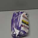 RED STEER GLOVE COMPANY, NITRILE PALM GARDENING GLOVES,PACK OF 10, (White& Purple)