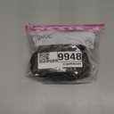 Earring Display Holder Cards, 100Pcs 2 Inch Jewelry Hanging Tags with 6 Holes, Blank Cardboard Holders for Selling Retail DIY Craft Organization(Black)