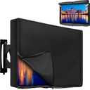 Outdoor TV Cover 48 to 50 Inch Weatherproof, Waterproof Outside TV Covers Heavy Duty 600D Oxford TV Covers Outdoor TV Screen Protectors Shield with Full Zippers and Velcro for Flat Screen Outdoor TVs