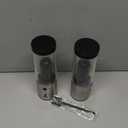 Larger Capacity Electric Salt and Pepper Grinder Set, Rechargeable Salt and Pepper Shakers Set, Kitchen Gadgets Salt and Pepper Mill