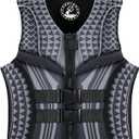Poesidon Life Vest Life Jacket for Adult Legendary Geometric Print Ideal for Any Water Sports Unisex for Kayaking, Paddling, SUP, Fishing and More, X-Large 