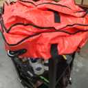 2 Pcs 66 Gallon Large Moving Storage Bags with Zipper, Orange