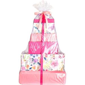 Purple Q Crafts Jumbo Shrink Wrap 40"x50" 5 Pack Basket Bags for Gift Baskets Clear Cellophane PVC Shrink Bags