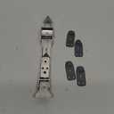 Stainless Steel Caulking Tools Kit: 4 in 1 Silicone Grout Remover Sealant Removal Scraper - Easy Caulk Finishing Smoother Applicator Set Bathroom Shower Window Kitchen Joint Tile Corner Tub Mens Gift