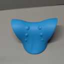 RESTCLOUD Neck and Shoulder Relaxer, Cervical Traction Device for TMJ Pain Relief and Cervical Spine Alignment, Chiropractic Pillow Neck Stretcher (Blue)