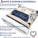 GRIN BY GRIN- Bread Bags 2 Pack Reusable Zipper Bags for Homemade Bread Sourdough Extra Large Freezer Storage