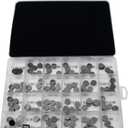 TOFR 141PCS Valve Shim Shims Kit for Polaris RZR XP 4 900 2011-2015 1.20MM TO 3.50MM