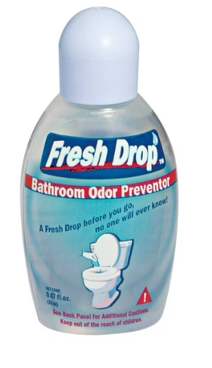 Fresh Drop Bathroom Odor Preventor 0.34 fl oz (10 ml)