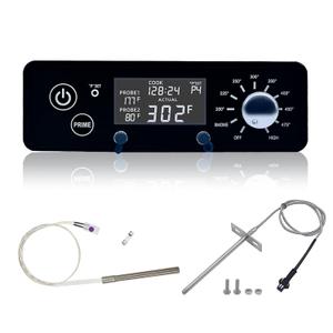 Classic On Clearance: Rectangular PID Controller (AC03P9) (Non-WiFi) Kits Replacement for Pit Boss Pellet Grills 440-1150, Sportsman, Navigator, Mahogany, Pro Series, with RTD Probe & Igniter