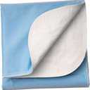 Washable Incontinence Bed Pads (72" x 36"-2Pack) for Adults, Kids, Dogs Waterproof and Machine Washable Large Sheet Protector with 10 Cup Absorbency