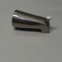 Enhon Slip on Tub Spout with Diverter, Compatible with American Standard 8888026.002 Tub Spout, Bathroom Bathtub Faucet, Fits 1/2 Copper Water Tube(5/8 Dia), 5/32 Hex Wrench(Brushed Nickel,1)