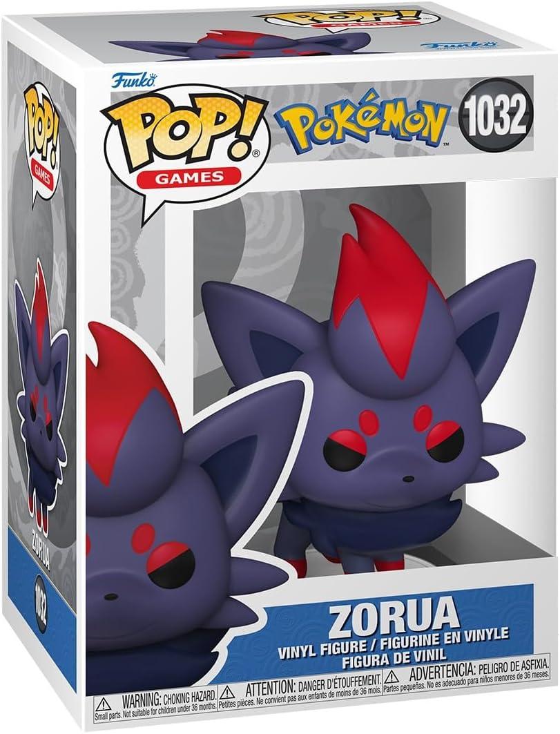 Funko Pop Games: Pokemon - Zorua - Collectable Vinyl Figure - Gift Idea - Official Merchandise - Toys for Kids & Adults - Video Games Fans - Model Figure for Collectors and Display