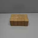 5 x Vitalizart Camel Velvet Ribbon Set 3/8"" x 15 Yd Wooden Spool Fabric Trim 3 Rolls * 5 Yd for Christmas Wreath Decoration Handmade Craft Ornaments Gift Wrapping & Bow Making