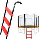 Universal 3 Steps Trampoline Ladder with Wide Steps,Durable and Easy to Assemble,220 lbs Capacity Trampoline Accessories for Kids