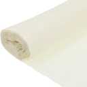 MECCANIXITY Crepe Paper, 7.9ft Long 20 Inch Wide Milk White Crepe Paper Roll for Streamers Party Decorations, Graduation Party Supplies, DIY Crafts(Pack of 2)