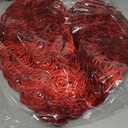 Heart Shaped Placemats 12ct (Red)