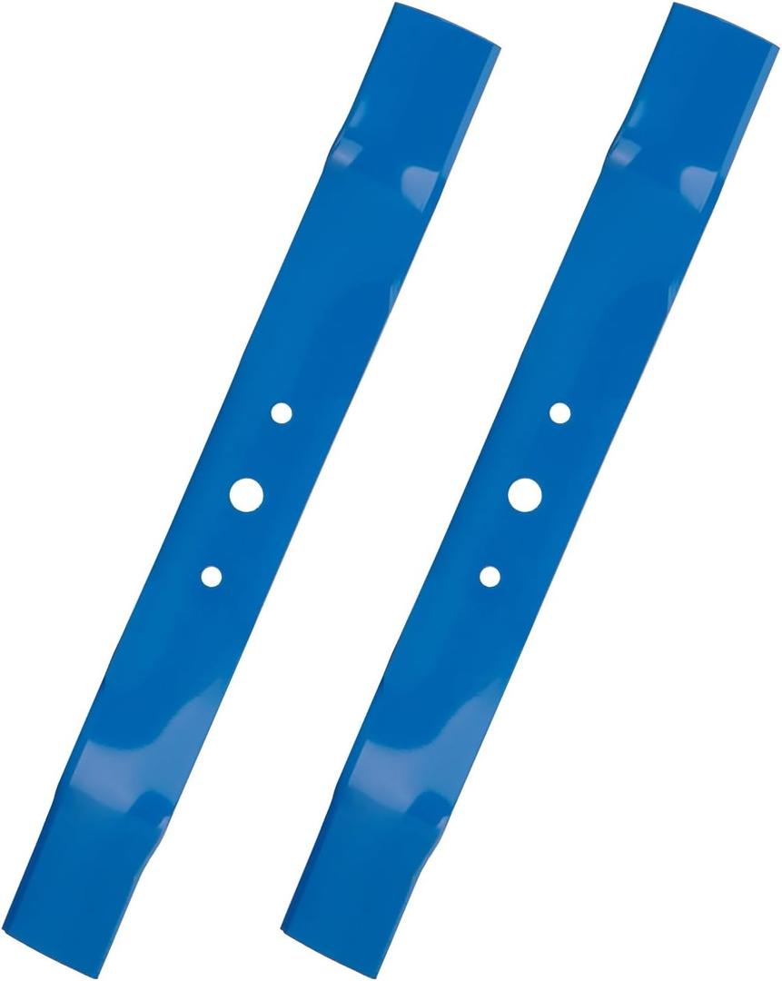 Aeagle GX20249 GX20433 42 Inch Mulching Mower Blades for John Deere L111 L110 L100 L118 L108 L107 L105 42" Lawn Tractor Replace GY20567 M128485, Circle Shape, 3-in-1, 2 Pack (Blue)