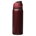 Owala FreeSip Insulated Stainless Steel Water Bottle with Straw, BPA-Free Sports Water Bottle, Great for Travel, 32 Oz, Black Cherry