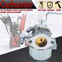 640152 Carburetor for Tecumseh 640152A 640023 640051 640140 640260B HM80 HM90 HM100 8-10 HP Engine Snow Blower Mower 5000w Generator with 33268 Air Filter Spark Plug kit